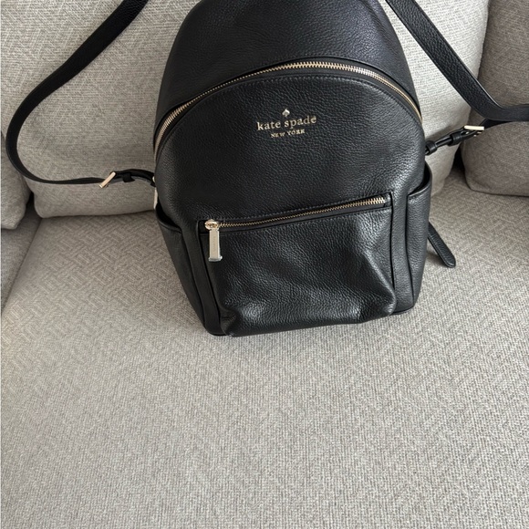 Kate Spade Black Textured Backpack - Picture 5 of 9